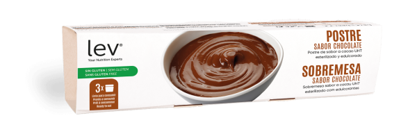natilla de chocolate, un postre listo para consumir sabor a chocolate. Una opción saludable y proteica, apta para dieta