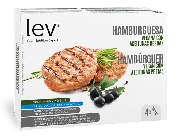 hamburguesa vegana con aceitunas negras: una opción saludable y proteica, apta para dieta
